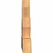 Ekena Millwork Richland Timber Gable Bracket, Western Red Cedar, 36"W x 23"H x 3 1/2"D x 5 1/2"F, 15/12 Pitch GBW036X23X0406RIC00SWR - alternate 3